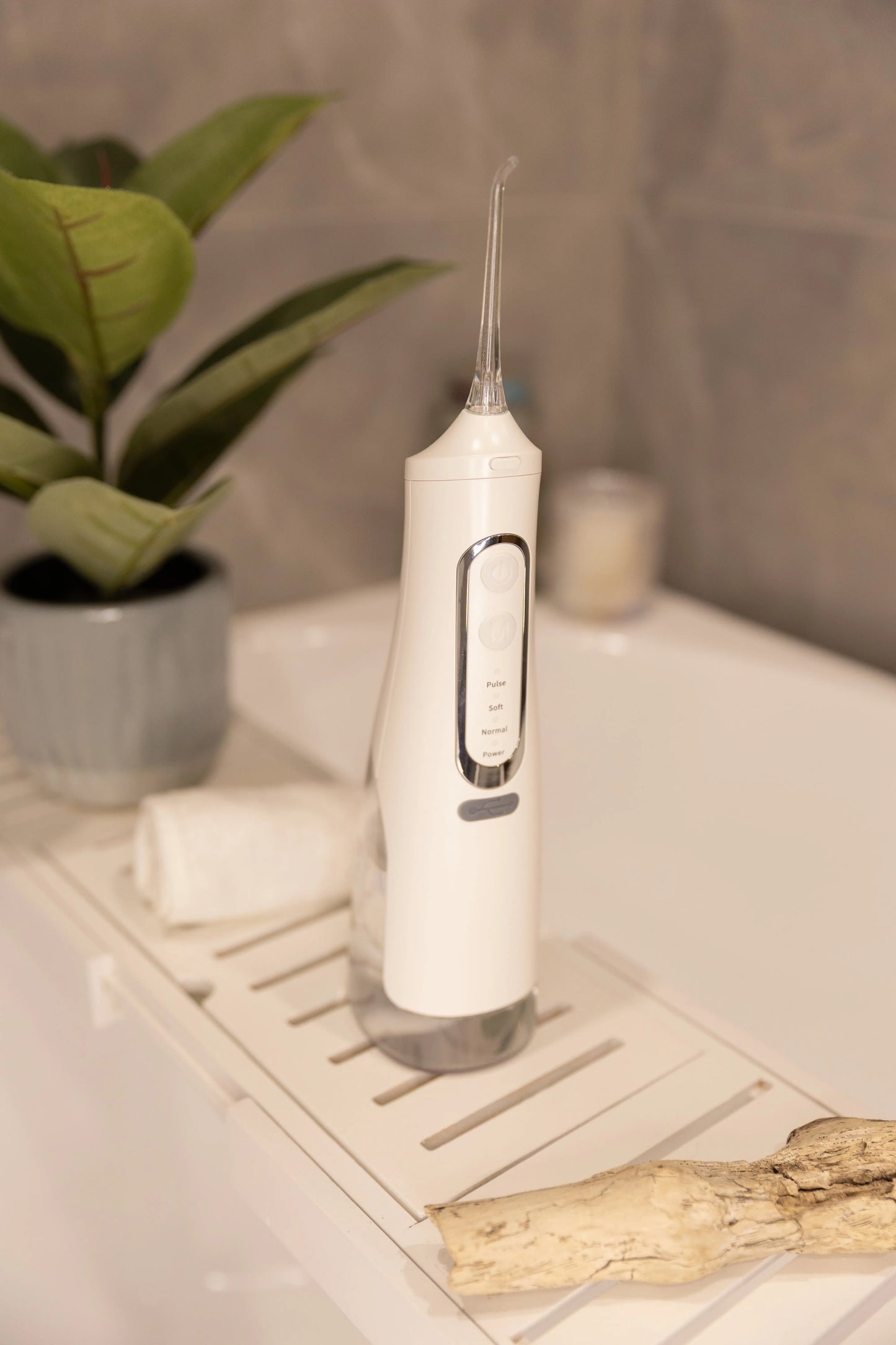 Premium WorkSmart Water Flosser – 4-in-1 - Cordless, Rechargeable Dental Jet | Removes 99.9% Plaque | AU Stock
