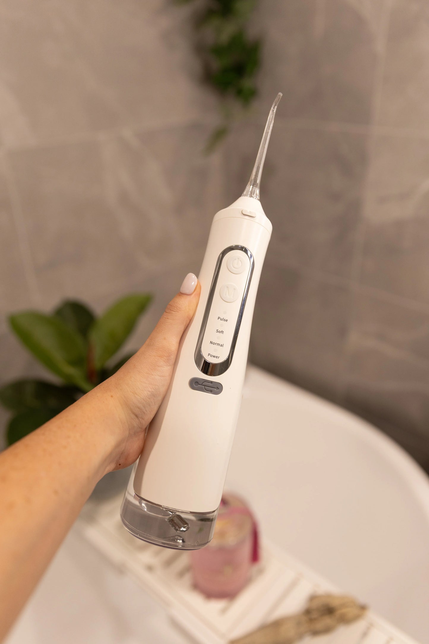 Premium WorkSmart Water Flosser – 4-in-1 - Cordless, Rechargeable Dental Jet | Removes 99.9% Plaque | AU Stock
