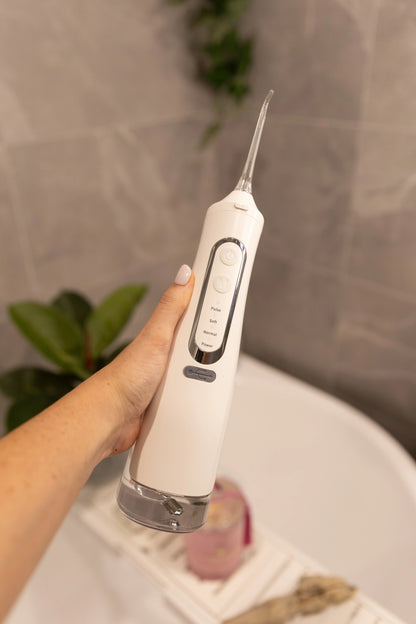 Premium WorkSmart  Water Flosser – 4-in-1 - Cordless, Rechargeable Dental Jet | Removes 99.9% Plaque | AU Stock