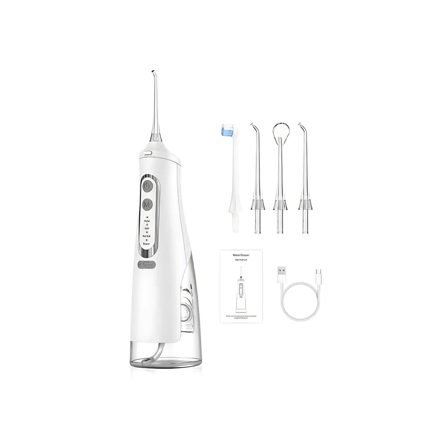 Premium WorkSmart  Water Flosser – 4-in-1 - Cordless, Rechargeable Dental Jet | Removes 99.9% Plaque | AU Stock