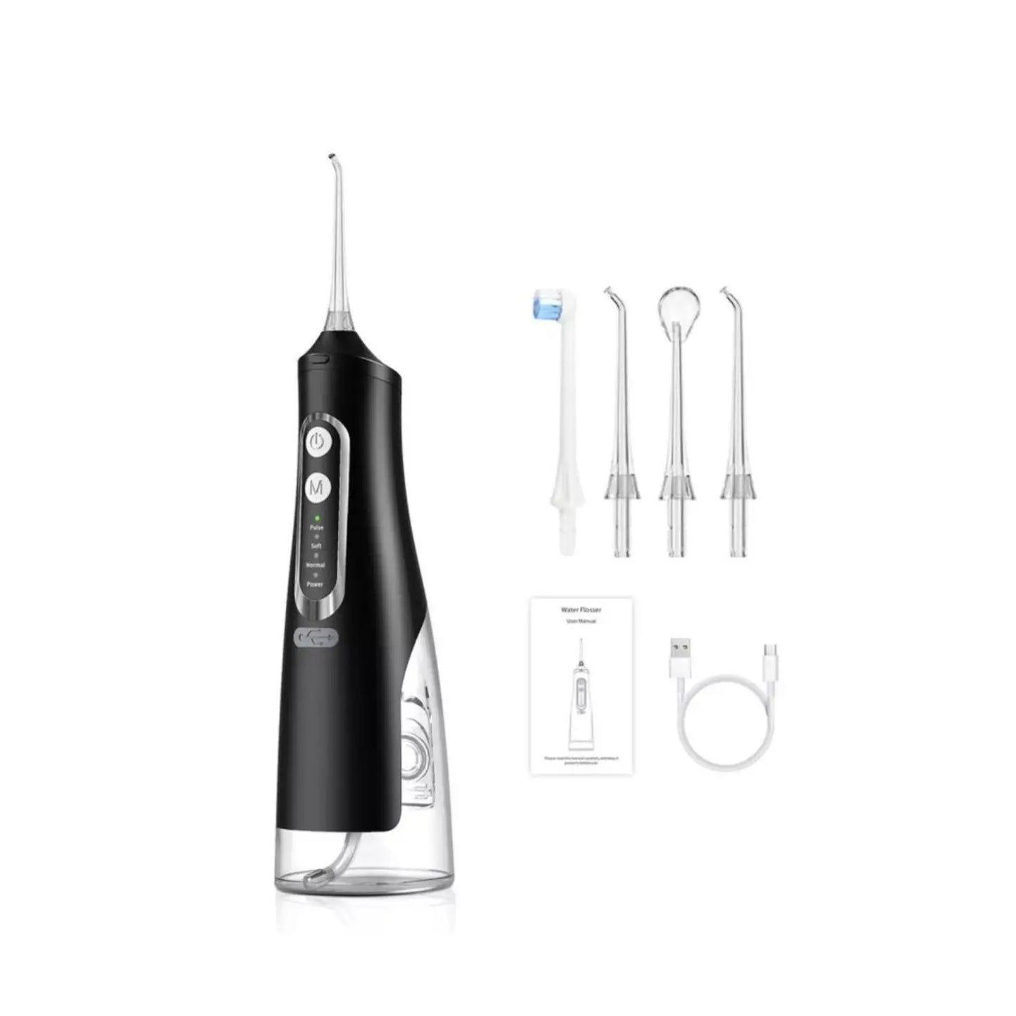 Premium WorkSmart  Water Flosser – 4-in-1 - Cordless, Rechargeable Dental Jet | Removes 99.9% Plaque | AU Stock