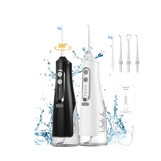 Premium WorkSmart  Water Flosser – 4-in-1 - Cordless, Rechargeable Dental Jet | Removes 99.9% Plaque | AU Stock
